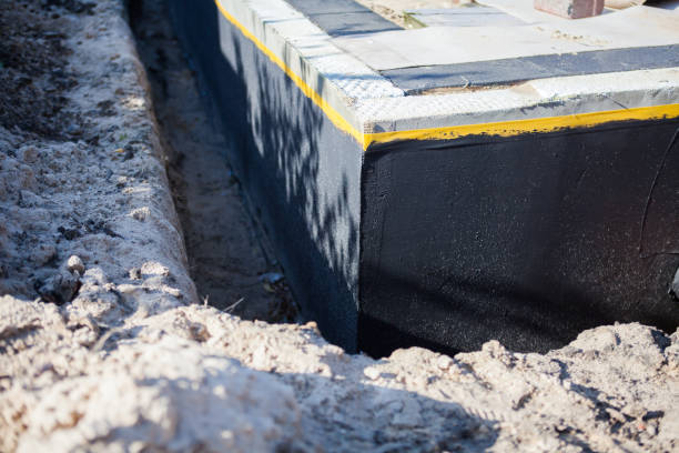 Professional Waterproofing technician working in Shiloh, NJ
